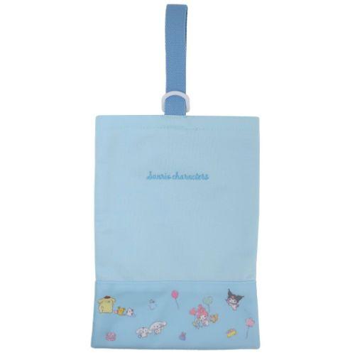 サンリオキャラクターズ シューズバッグ シンプルシューズケース 新入学 サンリオ キャラクター グッズ メール便可