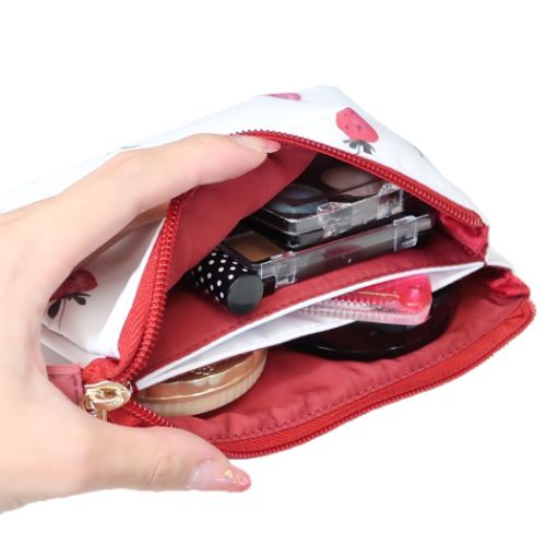 ジューシードゥー コスメポーチ ダブルフラットポーチ ホワイト かわいい グッズ