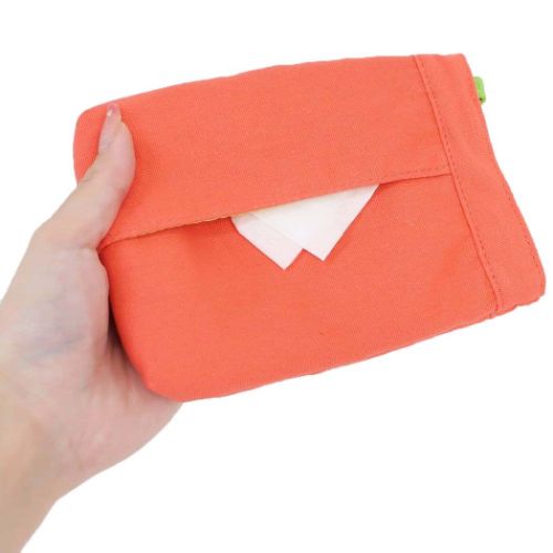 まいぜんシスターズ ポケットティッシュケース付きミニポーチ ポケットティッシュポーチ レッド YouTuber メール便可