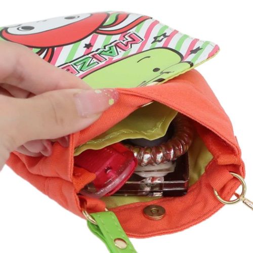 まいぜんシスターズ ポケットティッシュケース付きミニポーチ ポケットティッシュポーチ レッド YouTuber メール便可