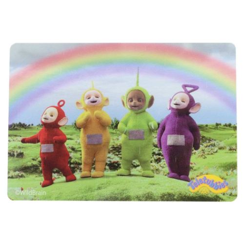 テレタビーズ ダイカットシール ダイカットビニールステッカー レインボー キャラクター グッズ メール便可