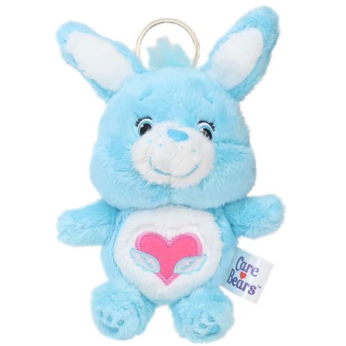 ケアベア カズンズ マスコット ソフトミニぬいぐるみキーリング スウィフトハートラビット CareBears キャラクター グッズ
