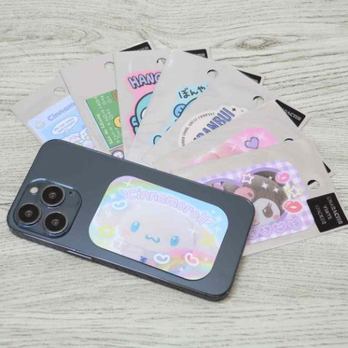 シナモロール ダイカットシール ダイカットビニールステッカー プリクラ サンリオ キャラクター グッズ メール便可