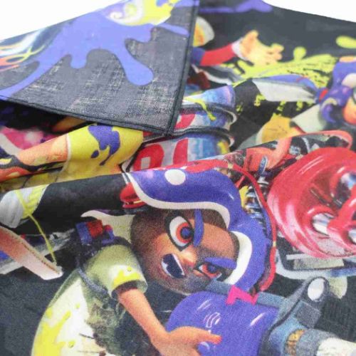 スプラトゥーン3 ハンカチ ハンカチーフ 2 キャラクター グッズ メール便可