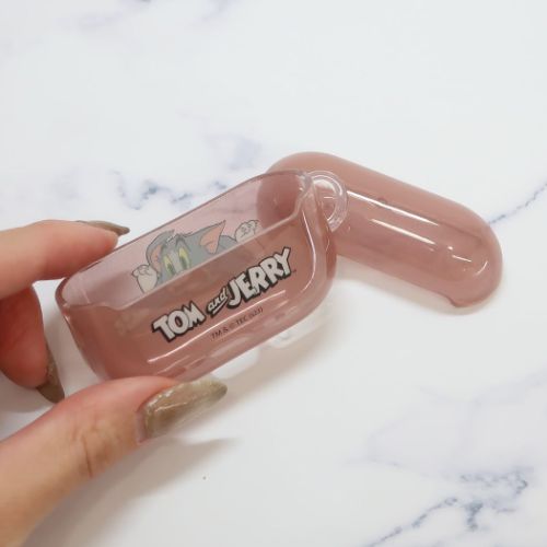トムとジェリー エアーポッズプロケース AirPods Pro 第2世代 対応 ソフトケース トム ワーナーブラザース キャラクター グッズ