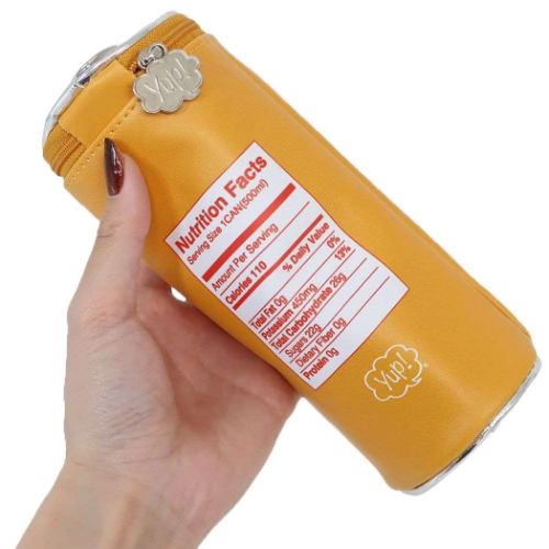 ヤップ ペンケース ポーチ オレンジジュース缶 おもしろ雑貨 グッズ