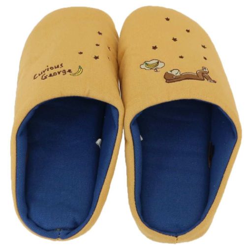 おさるのジョージ スリッパ ルームシューズ スターナイトジョージ 絵本キャラクター グッズ