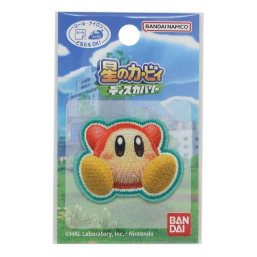 星のカービィ ワッペン アイロンパッチシール ワドルディ キャラクター グッズ メール便可