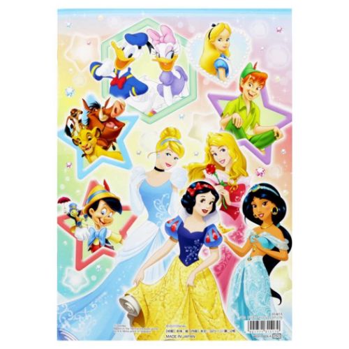 ディズニードリームフェスティバル 知育玩具 B5ぬりえ ディズニー キャラクター グッズ メール便可