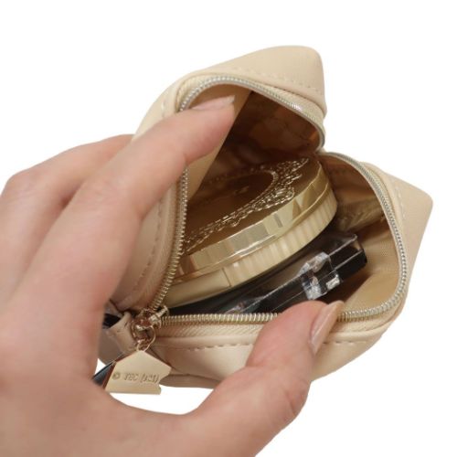 トムとジェリー ミニポーチ カラビナ付きミニポーチ ひょっこりワッペンシリーズ BE ワーナーブラザース キャラクター グッズ