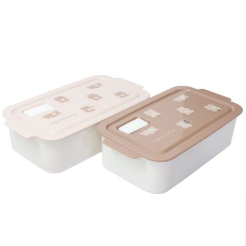 ほっこりモコモカ お弁当箱 抗菌ストックランチBOX 新入学 保存容器 新学期準備 グッズ