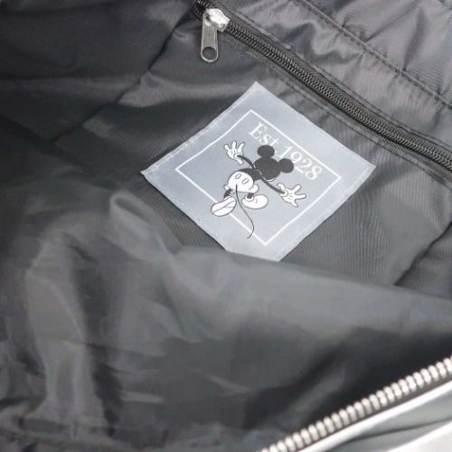 OUTDOORxミッキーマウス ショルダーバッグ ショルダートートバッグ シルエット刺繍柄 ディズニー キャラクター グッズ