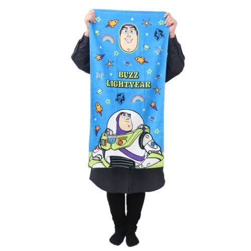 トイストーリー バスタオル プリントコンパクトバスタオル グルービー バズライトイヤー ディズニー キャラクター グッズ