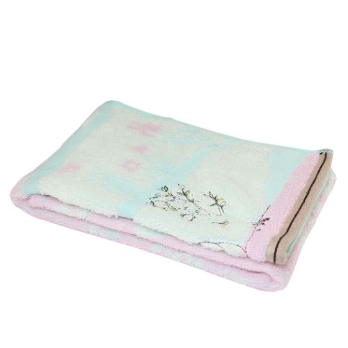 バーバパパ フェイスタオル ジャガードロングタオル オーガニックコットン ルーツ BARBAPAPA キャラクター グッズ メール便可