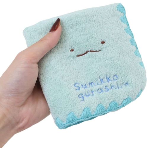 すみっコぐらし ミニタオル マイクロファイバーハンカチタオル シンプルとかげ サンエックス キャラクター グッズ メール便可