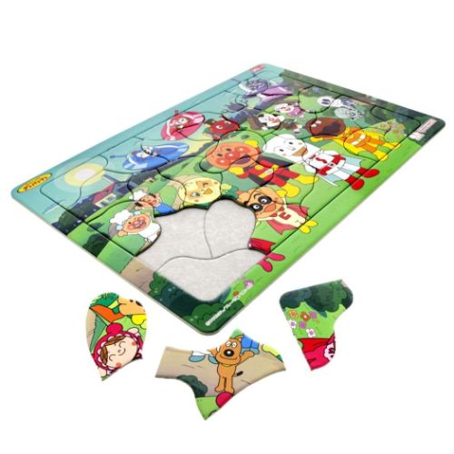 アンパンマン 知育玩具 パズルしようよ30ピース ケース付きB4パズル アンパンマンといっしょにおはよう! アニメキャラクター グッズ