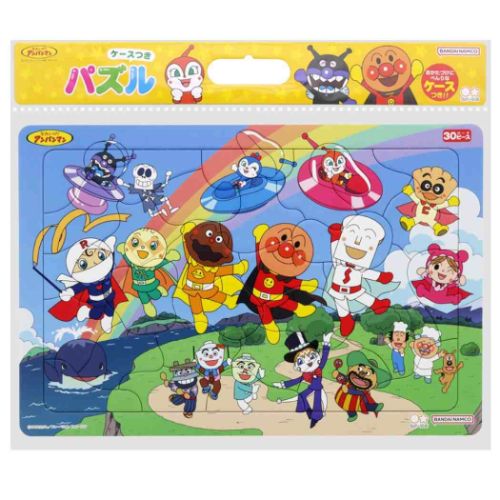 アンパンマン 知育玩具 パズルしようよ30ピース ケース付きB4パズル アンパンマンとダンス！ダンス！ アニメキャラクター グッズ