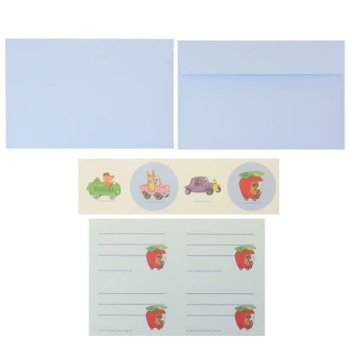 リチャードスキャリー 手紙セット レターセット くるま 絵本キャラクター グッズ メール便可
