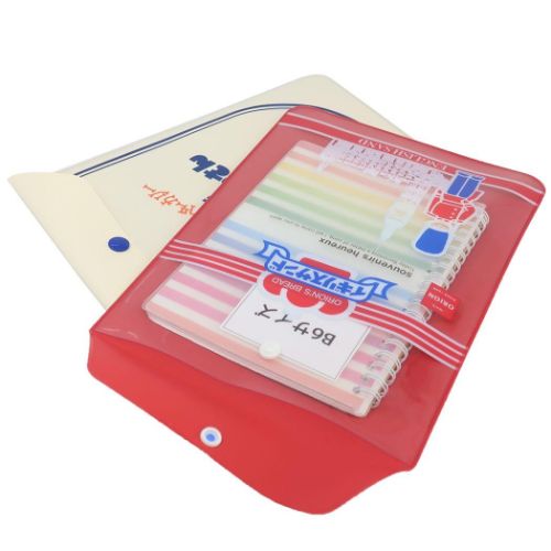 地元パン フラットケース PVCケース 縦型 イギリスサンド おもしろ雑貨 グッズ メール便可