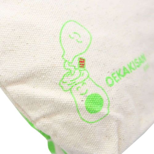 おえかきさん コスメポーチ POUCH マチ有り キャンバスポーチ あぼかどさんとまよさん かわいい グッズ メール便可