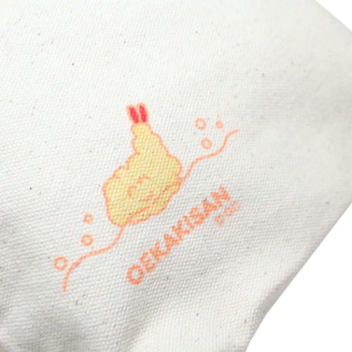 おえかきさん コスメポーチ POUCH マチ有り キャンバスポーチ てんぷらさん かわいい グッズ メール便可