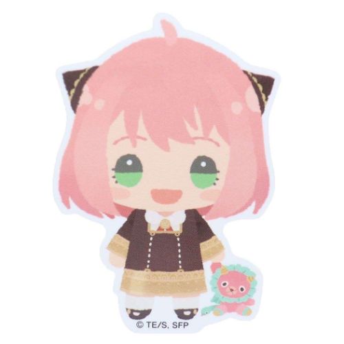 スパイファミリー SPY FAMILY ダイカットシール ミニデコステッカー ちまっこアーニャフォージャー 少年ジャンプ メール便可