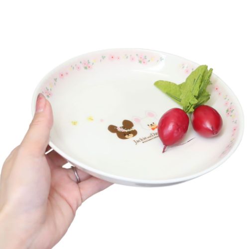 くまのがっこう 中皿 カレー皿 磁器製 はなかんむり 絵本キャラクター グッズ