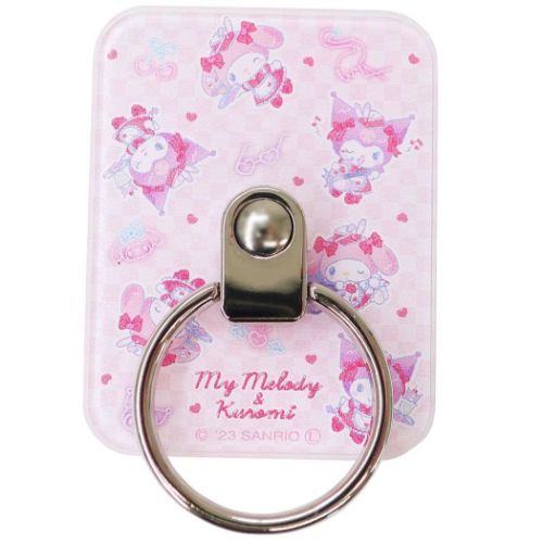 マイメロディ&クロミ スマホアクセ マルチリング サンリオ キャラクター グッズ メール便可