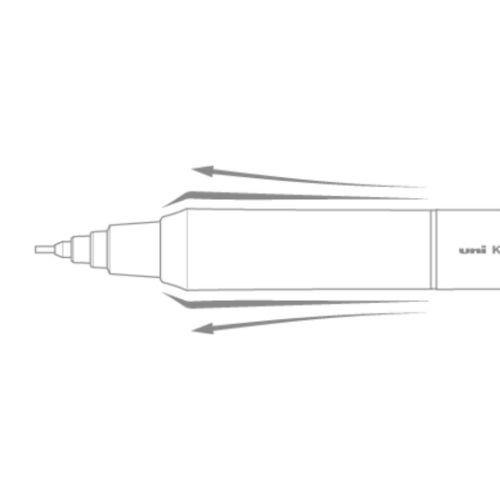シャープペン クルトガ 新スタンダードモデル KSモデル 0.5 シンプル グッズ メール便可