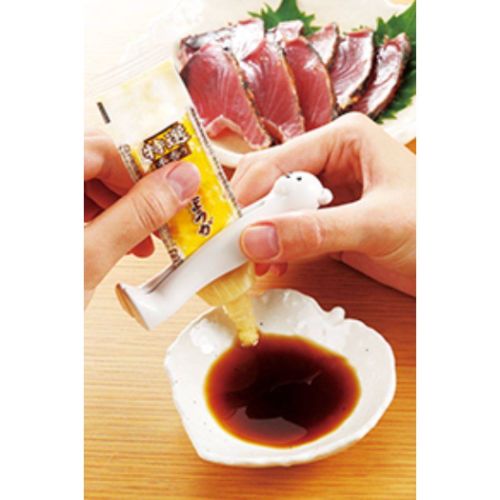 キッチン雑貨 おやこdeキュッ チューブ絞り くまピンク おもしろ雑貨 便利 グッズ メール便可