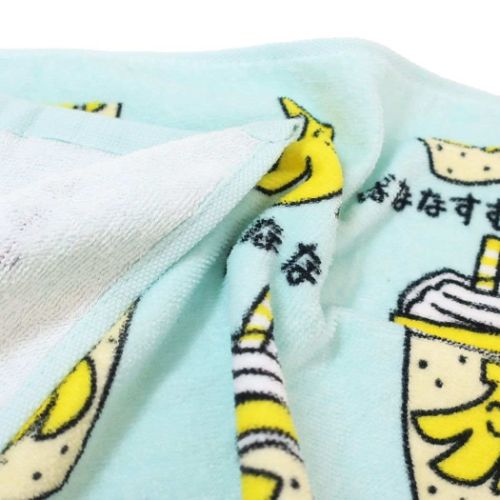 おえかきさん フェイスタオル プリントロングタオル ばななすむーじーさん グッズ
