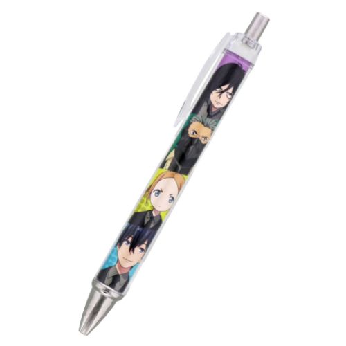 グリッドマン ユニバース ボールペン ノック式油性ボールペン 1mm 集合C 映画キャラクター グッズ メール便可