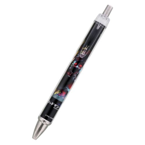 グリッドマン ユニバース ボールペン ノック式油性ボールペン 1mm ティザービジュアル 映画キャラクター グッズ メール便可