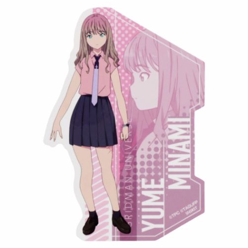 グリッドマン ユニバース ダイカットシール ステッカー 南夢芽 映画キャラクター グッズ メール便可