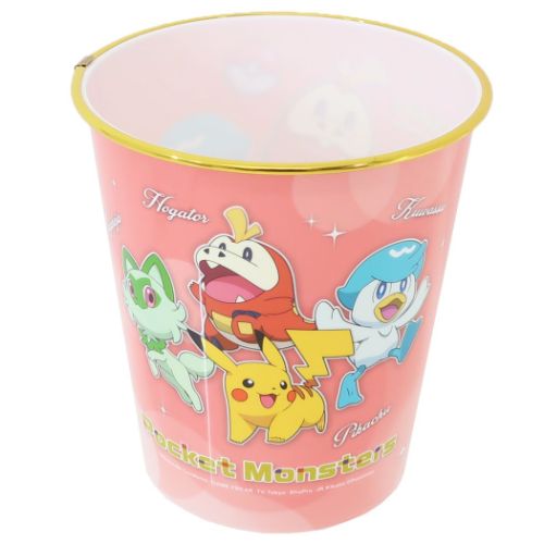 ポケットモンスター ゴミ箱 プラダストボックス キラキラ 仲良し ポケモン キャラクター グッズ
