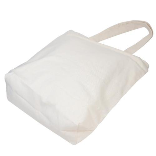 トートバッグ ファスナー付きキャンバストート 仲良しくま かわいい グッズ メール便可