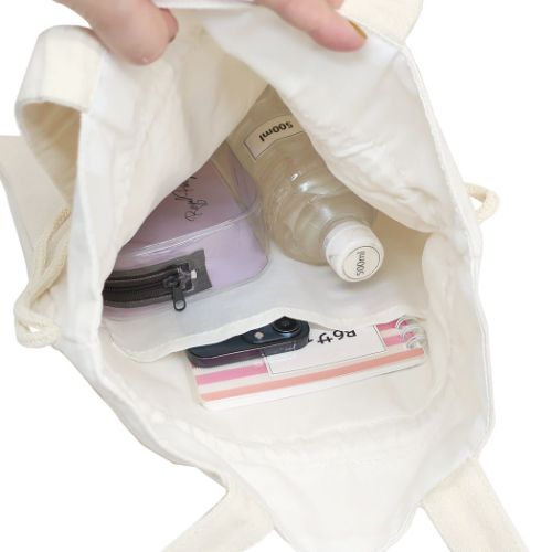 巾着バッグ 巾着トートバッグ チューリップ グッズ