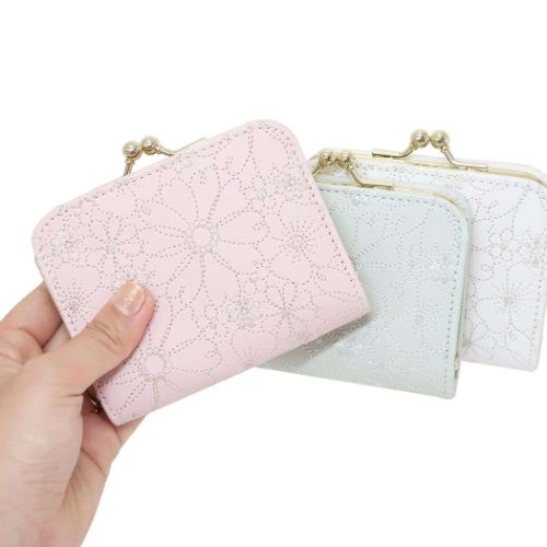 クラリーチェ レディース財布 二つ折り財布 がまぐち おしゃれ グッズ