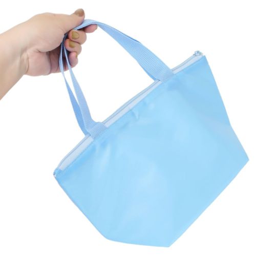 スヌーピー 保冷ランチバッグ 保冷トート サックス ピーナッツ キャラクター グッズ