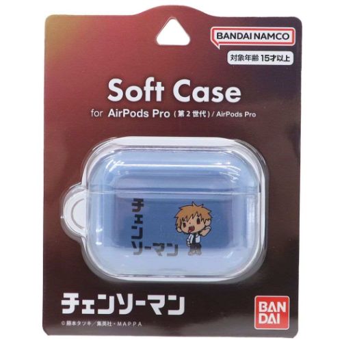 チェンソーマン エアーポッズプロケース AirPods Pro 第2世代 対応 ソフトケース デンジ 少年ジャンプ アニメキャラクター グッズ