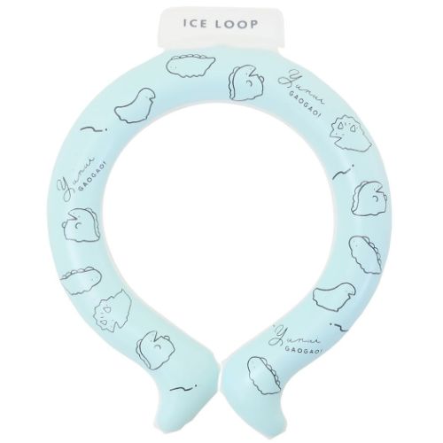 夏用クールネック 首もとひんやりアイスループ XSサイズ 恐竜 グッズ