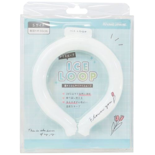 夏用クールネック 首もとひんやりアイスループ Sサイズ ロゴ グッズ