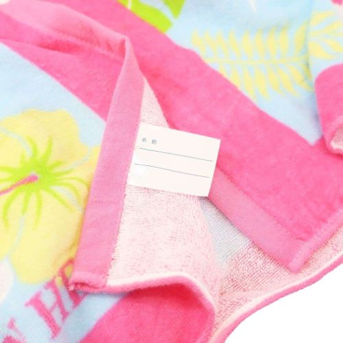 サンハート ラップタオル 80丈マキタオル 80cm丈巻き巻きタオル ハイビスカスポップ グッズ