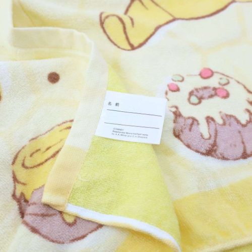 くまのプーさん ラップタオル 80丈マキタオル 80cm丈巻き巻きタオル キラキラスイート ディズニー キャラクター グッズ