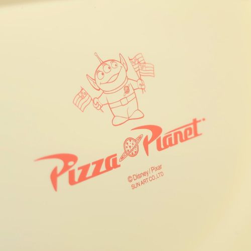 トイストーリー 中皿 ワンプレート エイリアン ピザプラネット クリーム ディズニー キャラクター グッズ
