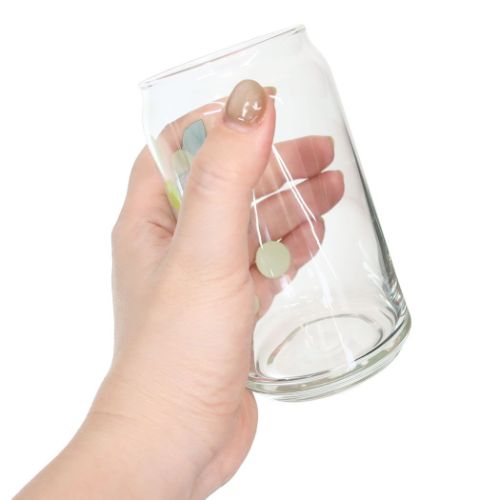 ガラスコップ 缶型グラス韓国風 サイダー おもしろ雑貨 グッズ