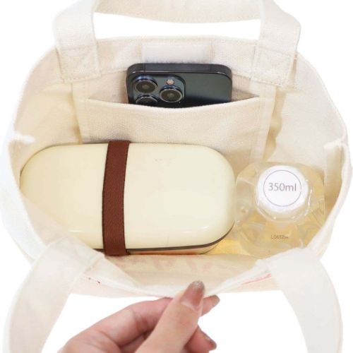 地元パン ランチバッグ ミニトート ピーナツロール おもしろ雑貨 グッズ メール便可