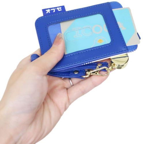 地元パン 定期入れ リール付きパスケース シングルパスケース オブセ牛乳 おもしろ雑貨 グッズ メール便可