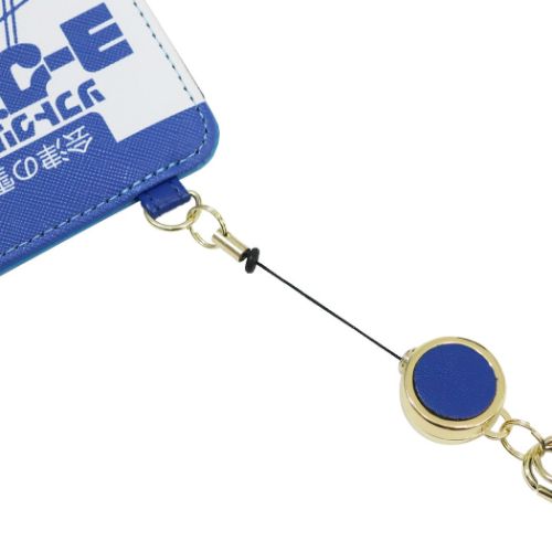 地元パン 定期入れ リール付きパスケース シングルパスケース ソフトクリーミィヨーグルト おもしろ雑貨 グッズ メール便可