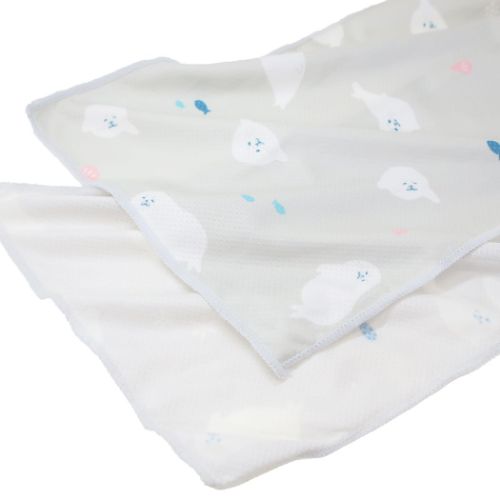 夏用ひんやりタオル クールタオル あざらし アニマル グッズ メール便可